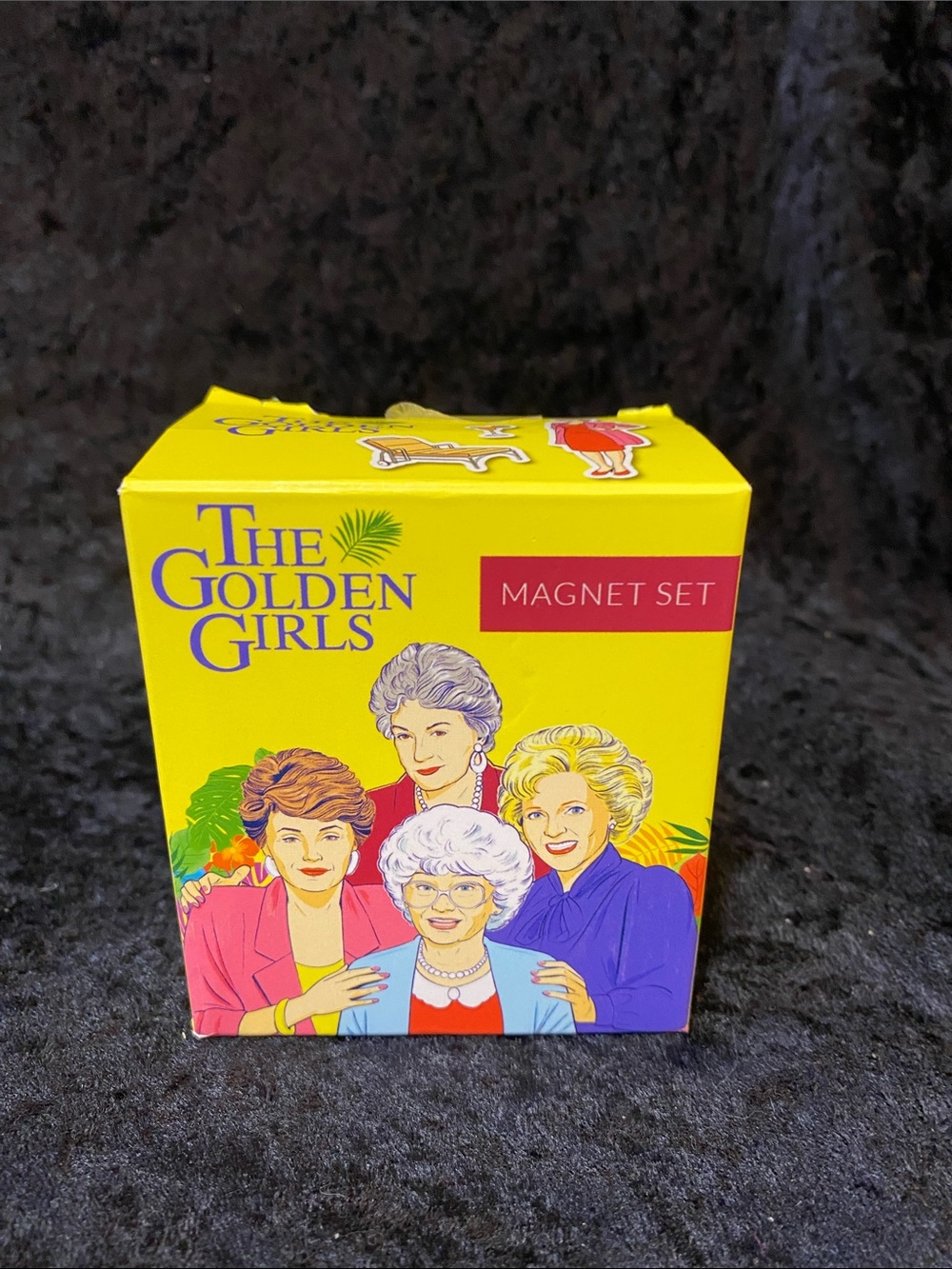 The Golden Girls Magnet Set - Yellow Collectible Box